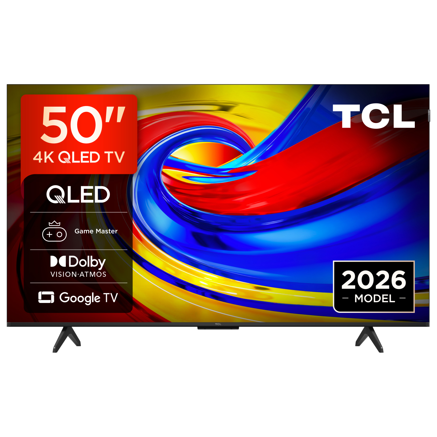 TCL 50P7L-UK 50" 4K HDR QLED Direct LED Google TV full image