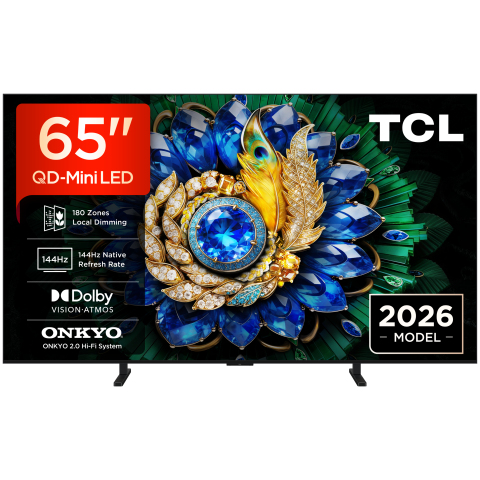TCL 65A400M-UK 65" QD-MINI LED TV - Black