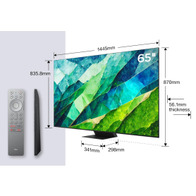 TCL 65C855K 65" 4K QLED HDR Premium Google TV - 12