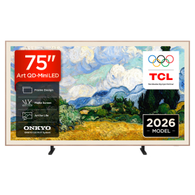 TCL 75A400 PRO-UK 75" 4K Ultra HD QD-MINI LED AI Art TV
