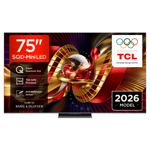 TCL 75C8L-UK 75" 4K Ultra HD QD-Mini LED Google TV - Black