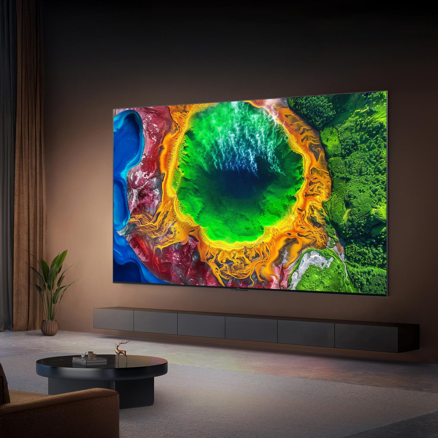 TCL 75RM7L-UK 75" 4K Ultra HD RGB MINI LED Google TV - Black full image