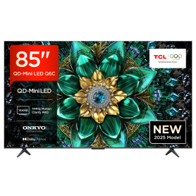 TCL 85Q6C-UK 85" 4K QD-Mini LED UHD Smart Google TV - 1