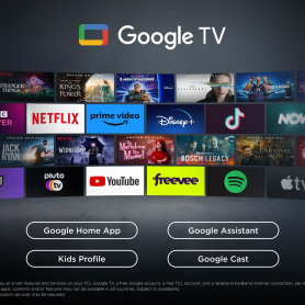 TCL 85Q6C-UK 85" 4K QD-Mini LED UHD Smart Google TV - 3