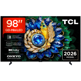 TCL 98A400M-UK 98" QD-MINI LED TV - Black