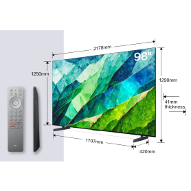 TCL 98C855K 98" 4K QLED HDR Premium Google TV - 2