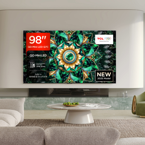 TCL 98Q7C-UK 98" 4K QD-Mini LED UHD Smart Google TV
