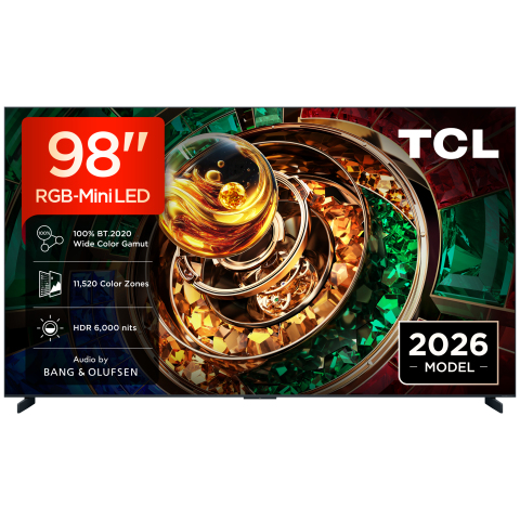 TCL 98RM9L-UK 98" 4K Ultra HD RGB MINI LED Google TV