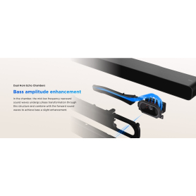TCL S45H 2.0chPro All-in-One Deep Bass Soundbar - Dark Titanium - 7