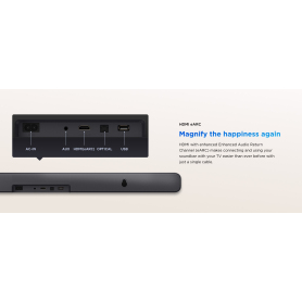 TCL S45H 2.0chPro All-in-One Deep Bass Soundbar - Dark Titanium - 10