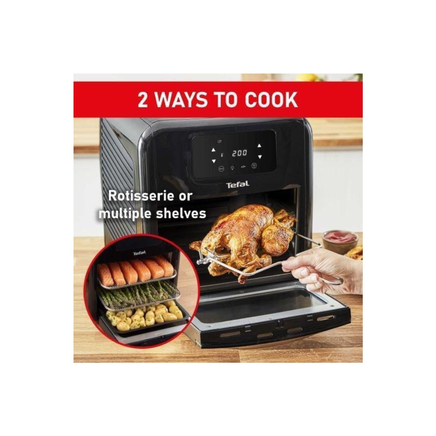 Moulinex: presents the new Easy Fry Oven & Grill