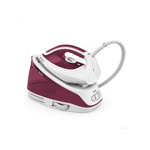 Tefal SV6110G0 Express Essential Steam Generator - White & Ruby Red