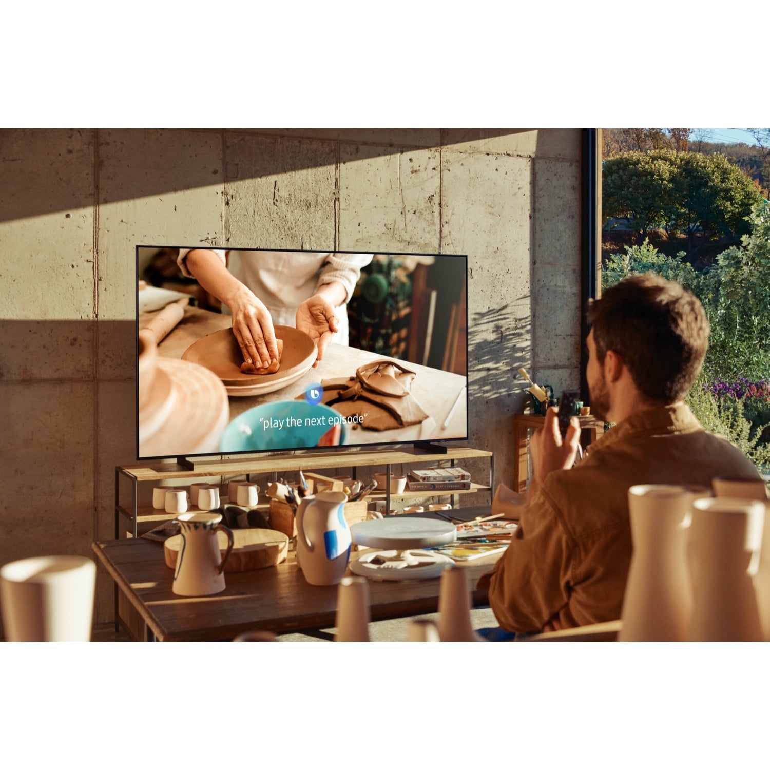 Samsung UE43AU8000KXXU 43" 4K UHD HDR Smart TV HDR powered by HDR10+ with Dynamic Crystal Colour and Air Slim Design - 4