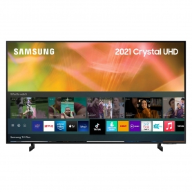 Samsung UE75AU8000KXXU 75" Crystal 4K UHD HDR Smart TV HDR powered by HDR10+ with Dynamic Crystal Colour and Air Slim Design