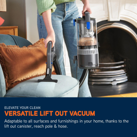 Vax CDUP-LOXR LiftOut Reach Pet Upright Vacuum - Graphite / Blue - 7