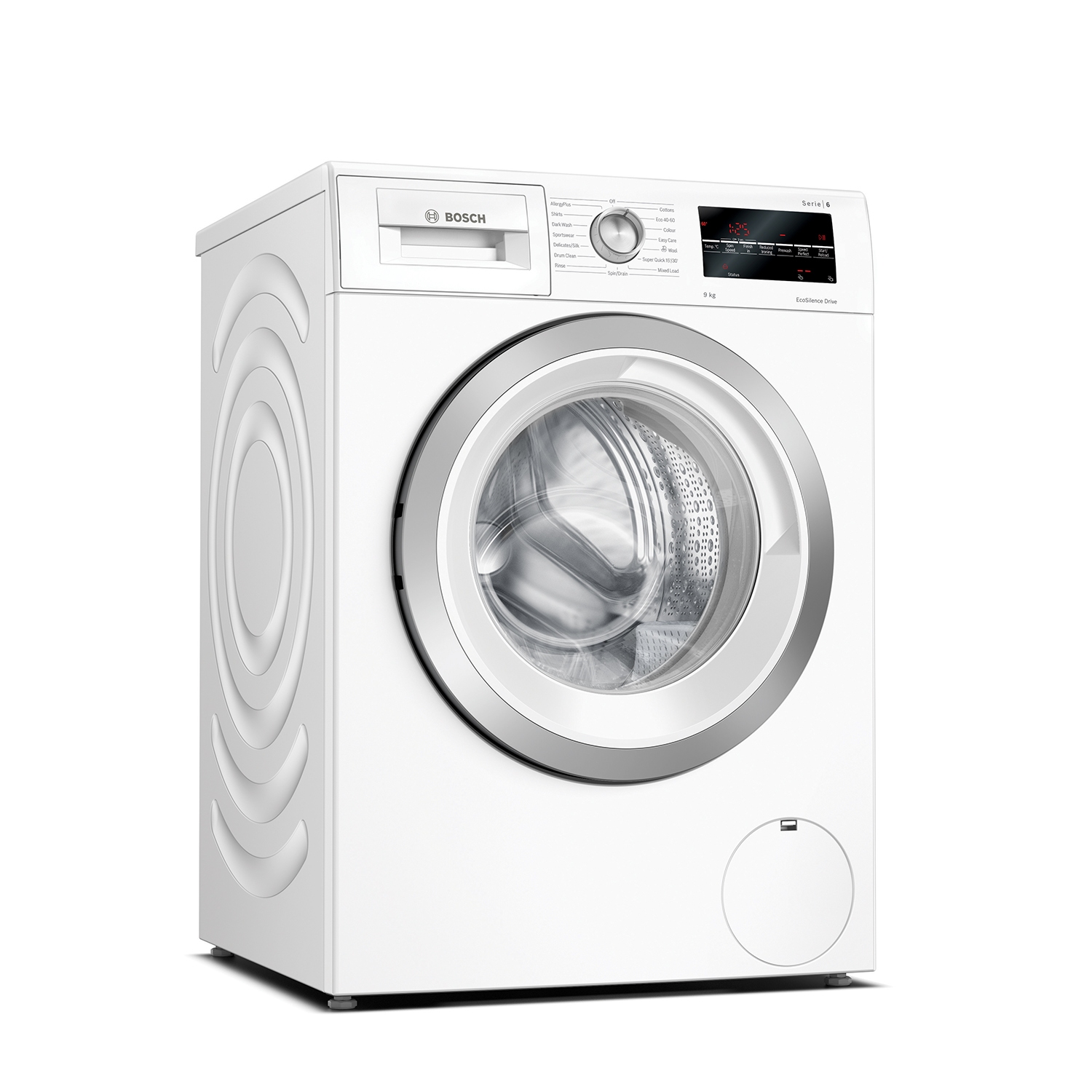 Bosch WAU28T64GB 9kg 1400 Spin Washing Machine with ActiveWater Plus - White - 0