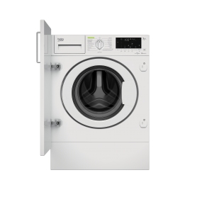 Beko WDIK752421F 7/5kg 1200rpm Integrated RecycledTub&trade; Washer Dryer - White - 0