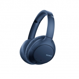 Sony WHCH710NLCE7 Wireless Over Ear Noise Cancelling Headphones - Blue - 1