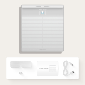 WITHINGS WBS08 Body Scan Smart Scale - Black - 1