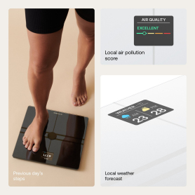 WITHINGS WBS12W Body Comp Smart Scale - White - 2