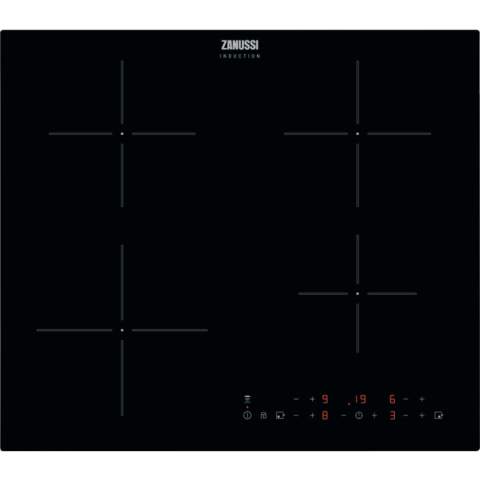 Zanussi ZITN643K 59cm Induction Hob - Black