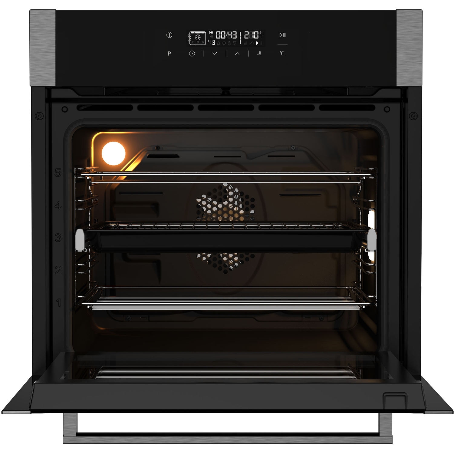 Blomberg Built In Multifunction Pyro Programmable Electric Single Oven - S/Steel - A+ Rated - 4