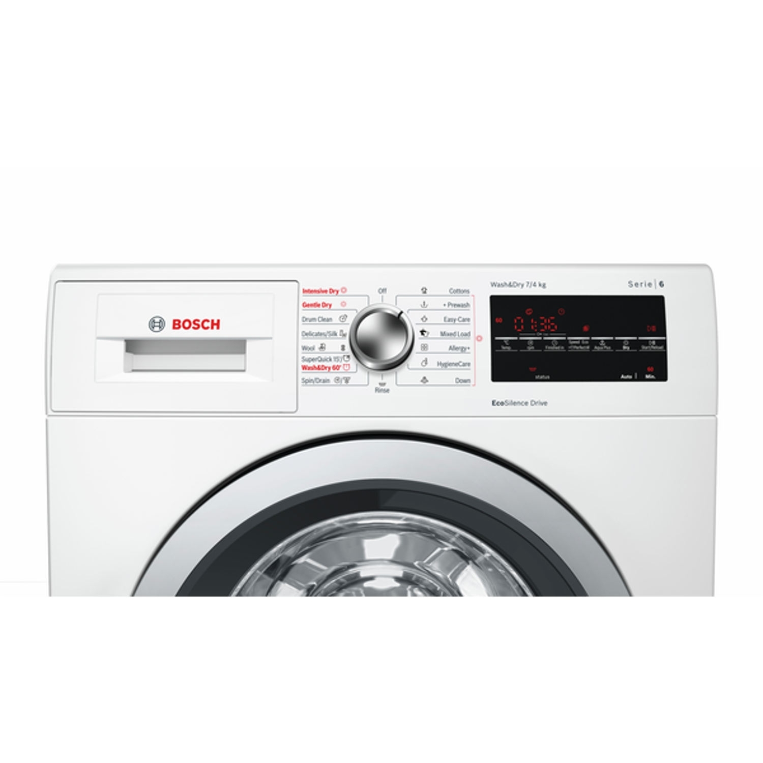 Bosch 7kg/4kg 1500 Spin Washer Dryer - White  - 2