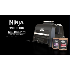 Ninja OG850UK Woodfire XL Electric BBQ Grill & Smoker - Black/Grey - 13