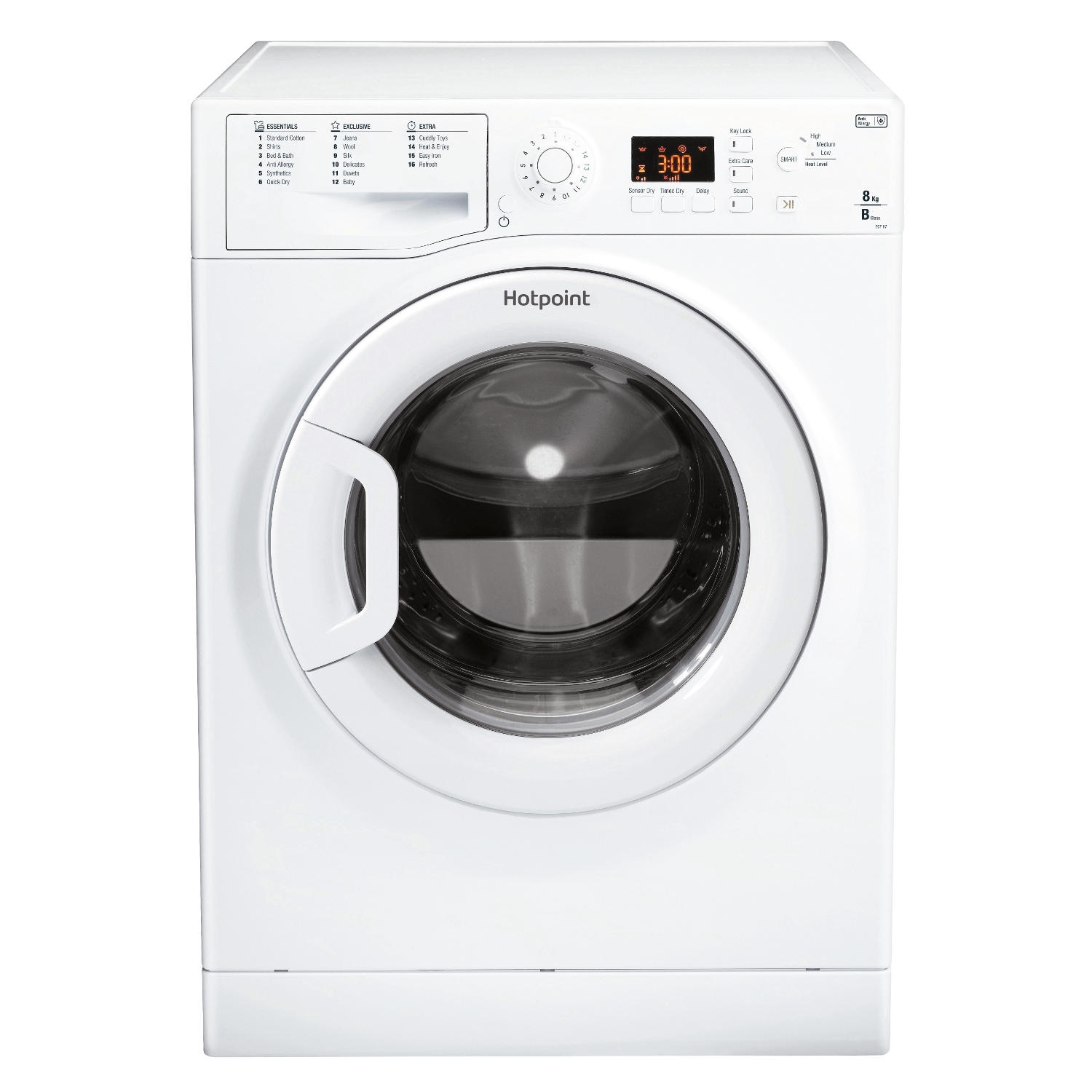 Hotpoint 8kg Condenser Tumble Dryer - White - B Rated - 0