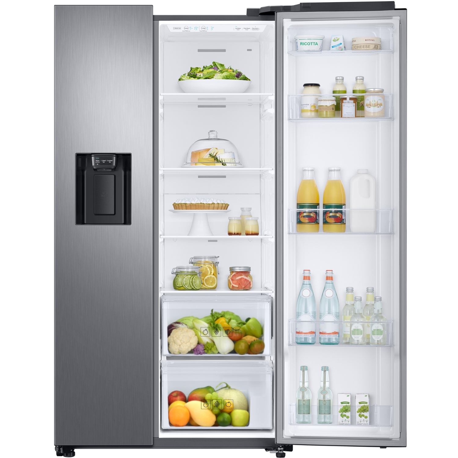 Samsung American Style Fridge Freezer - Silver - A+ Rated - 3