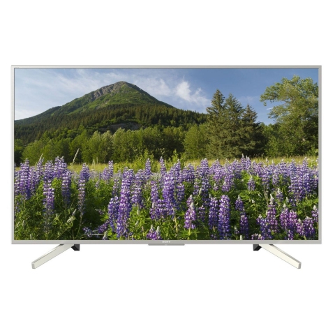 Sony 43" 4K UHD HDR SMART TV - Freeview HD - Freeview Play - Silver - A Rated
