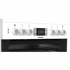 Blomberg 60cm Double Oven Electric Cooker - White - A/A Rated - 4