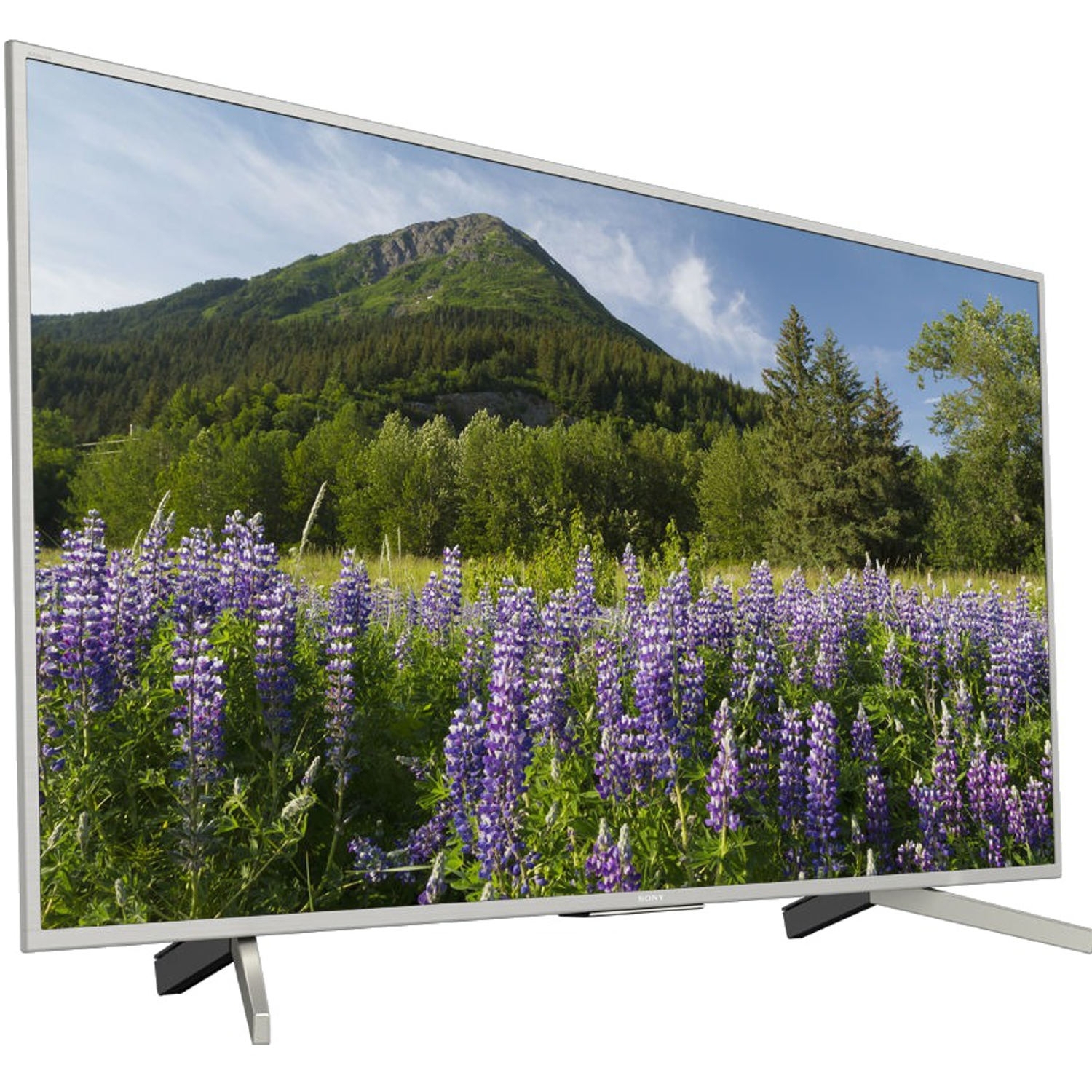 Sony 43" 4K UHD HDR SMART TV - Freeview HD - Freeview Play - Silver - A Rated full image