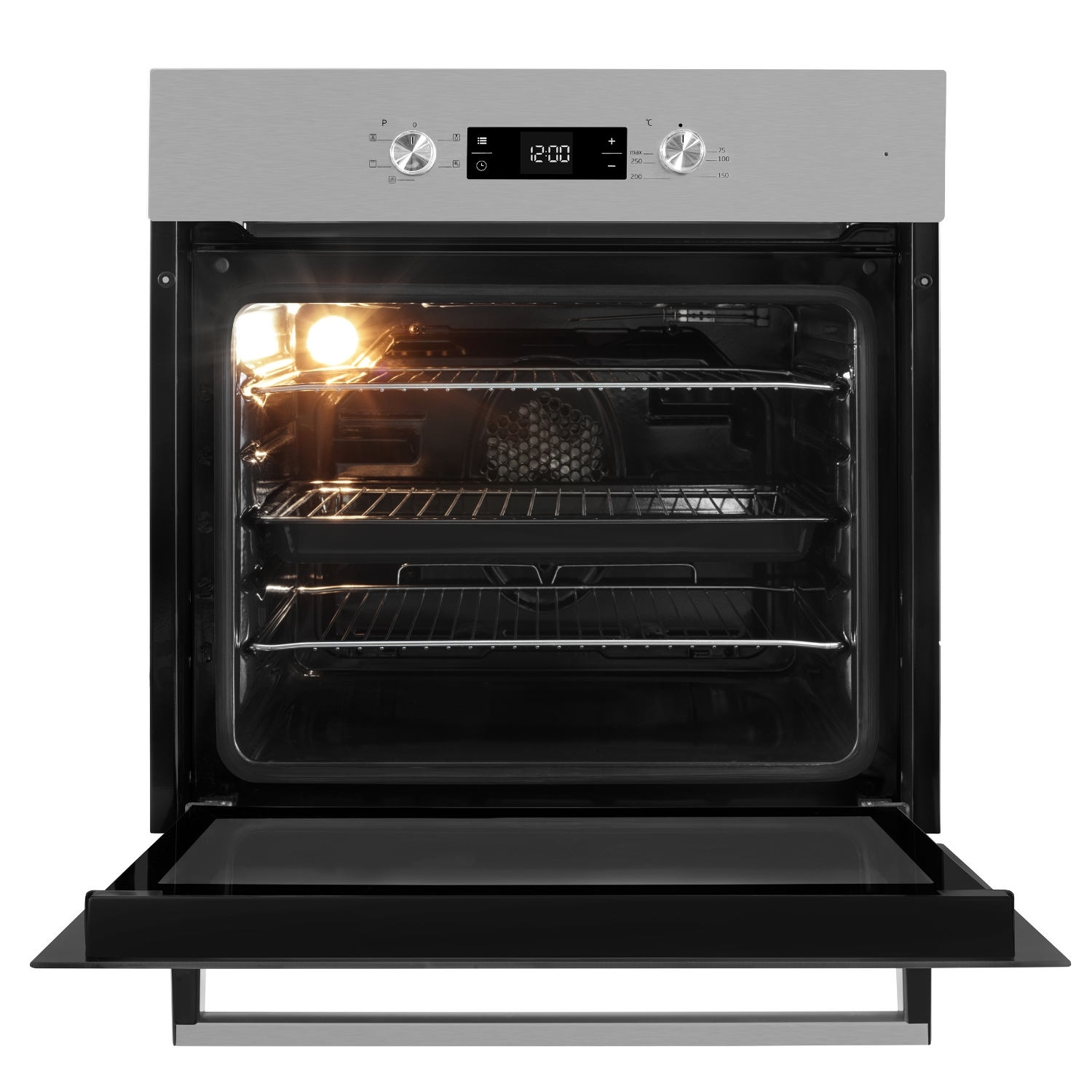Beko Built In Electric Programmable Single Oven - Stainless Steel - A Rated - 3