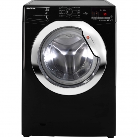 Hoover 8kg 1500 Spin Washing Machine - Black - A+++ Rated