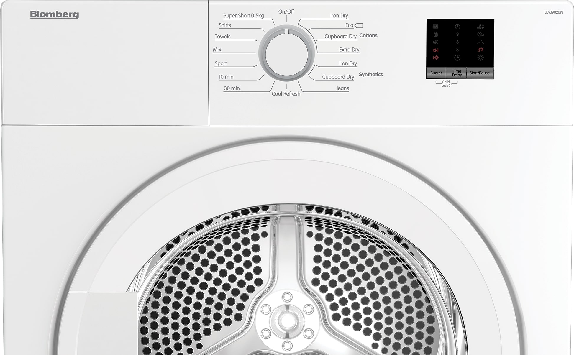 Blomberg LTA09020W 9kg Vented Tumble Dryer thumbnail image