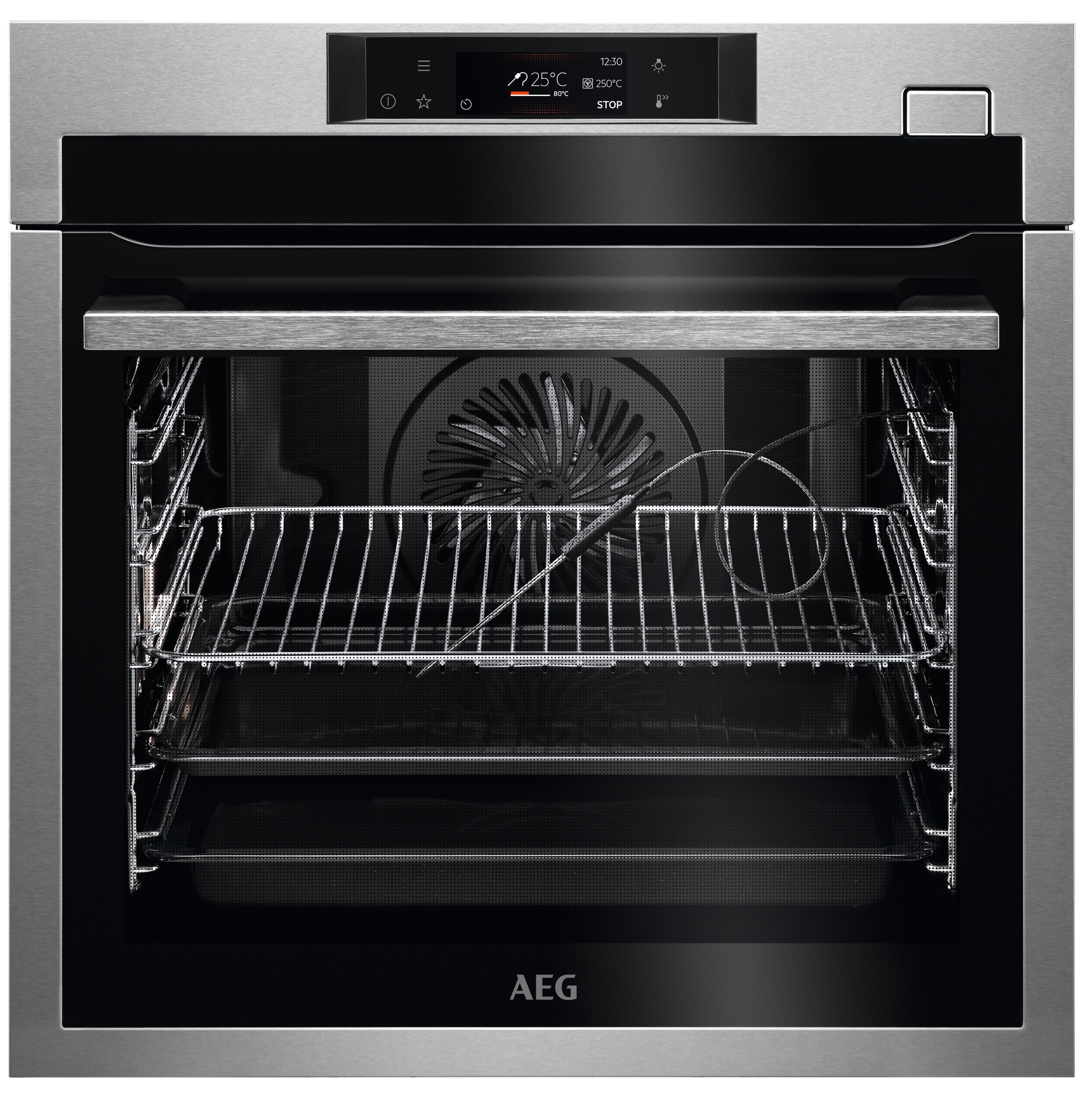 AEG BSE782380M 59.5cm Built In Electric Single Oven - Anti-Fingerprint stainless steel thumbnail image