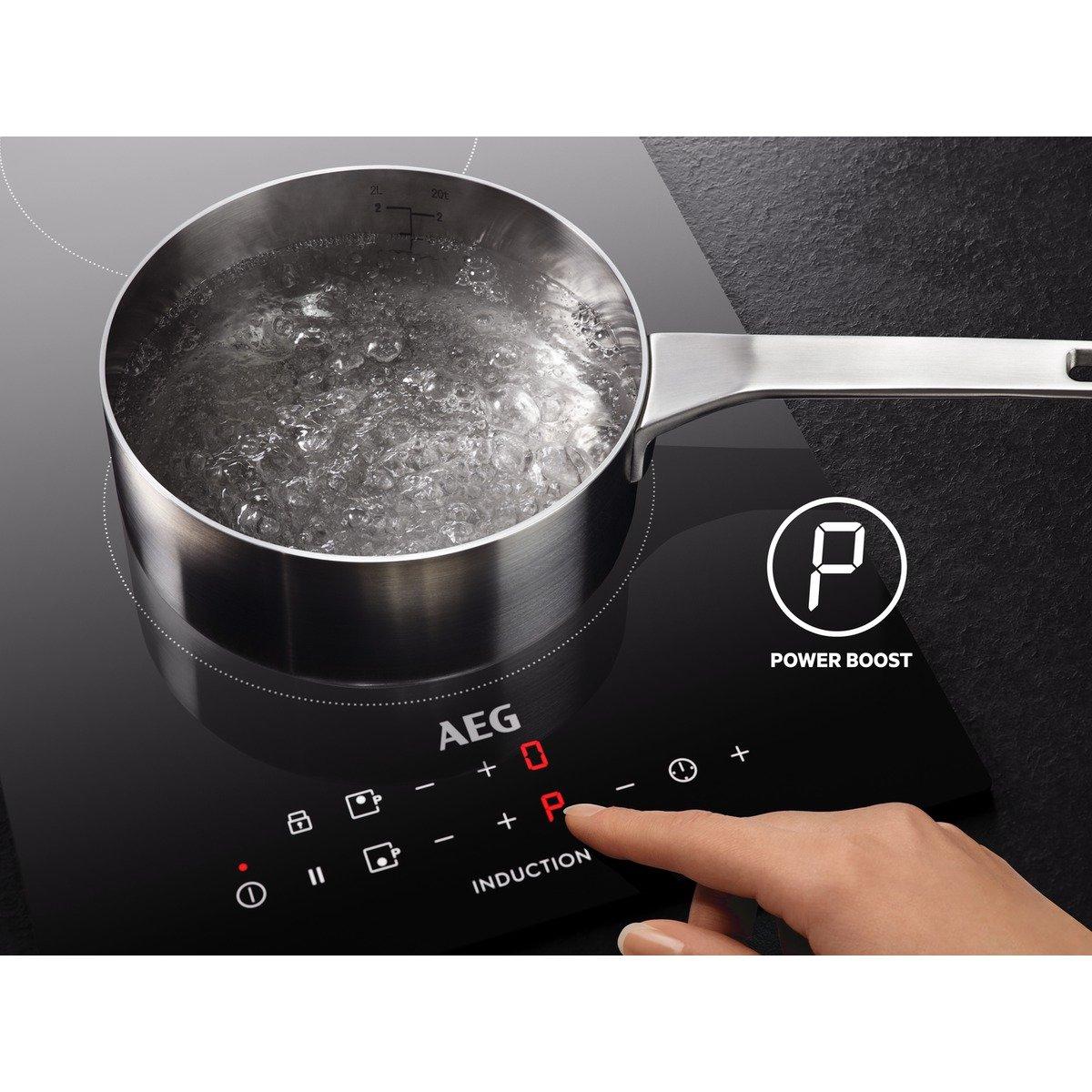 AEG ILB64334CB 59cm Induction Hob - Black thumbnail image