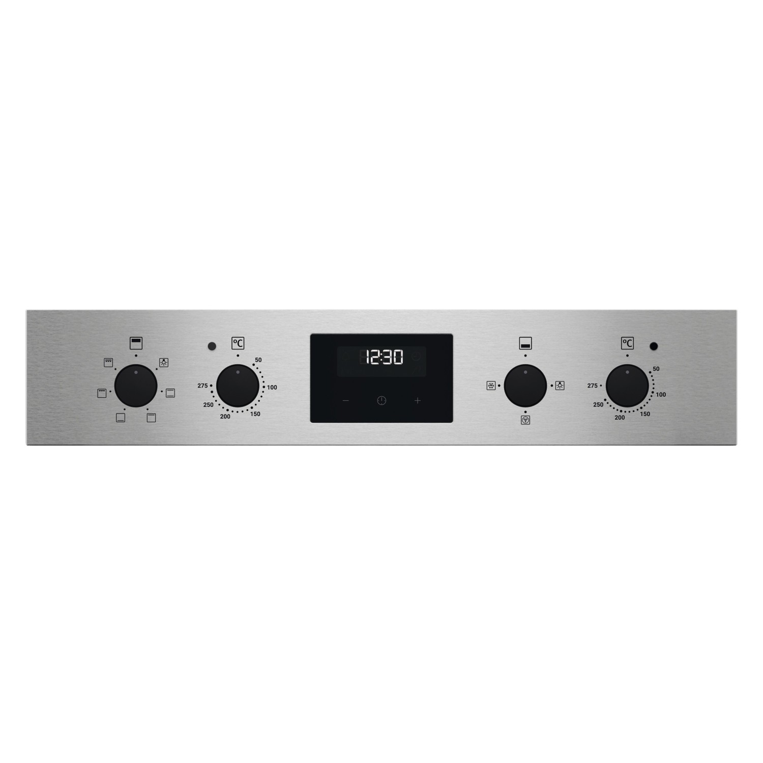 Zanussi ZKCXL3X1 56cm Built In Electric Double Oven - Stainless Steel thumbnail image