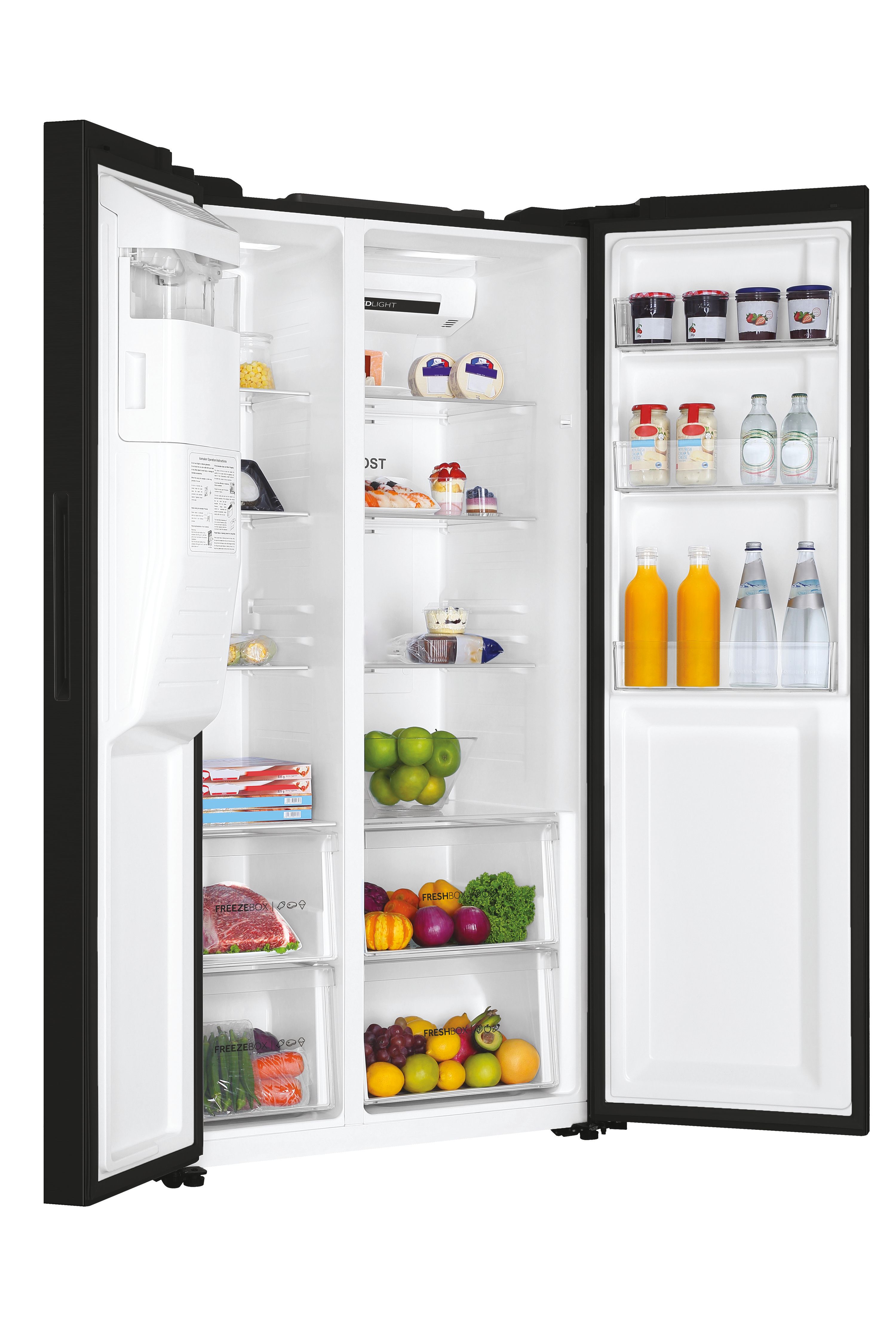 Haier HSOBPIF9183 Size-by-Side Fridge Freezer thumbnail image