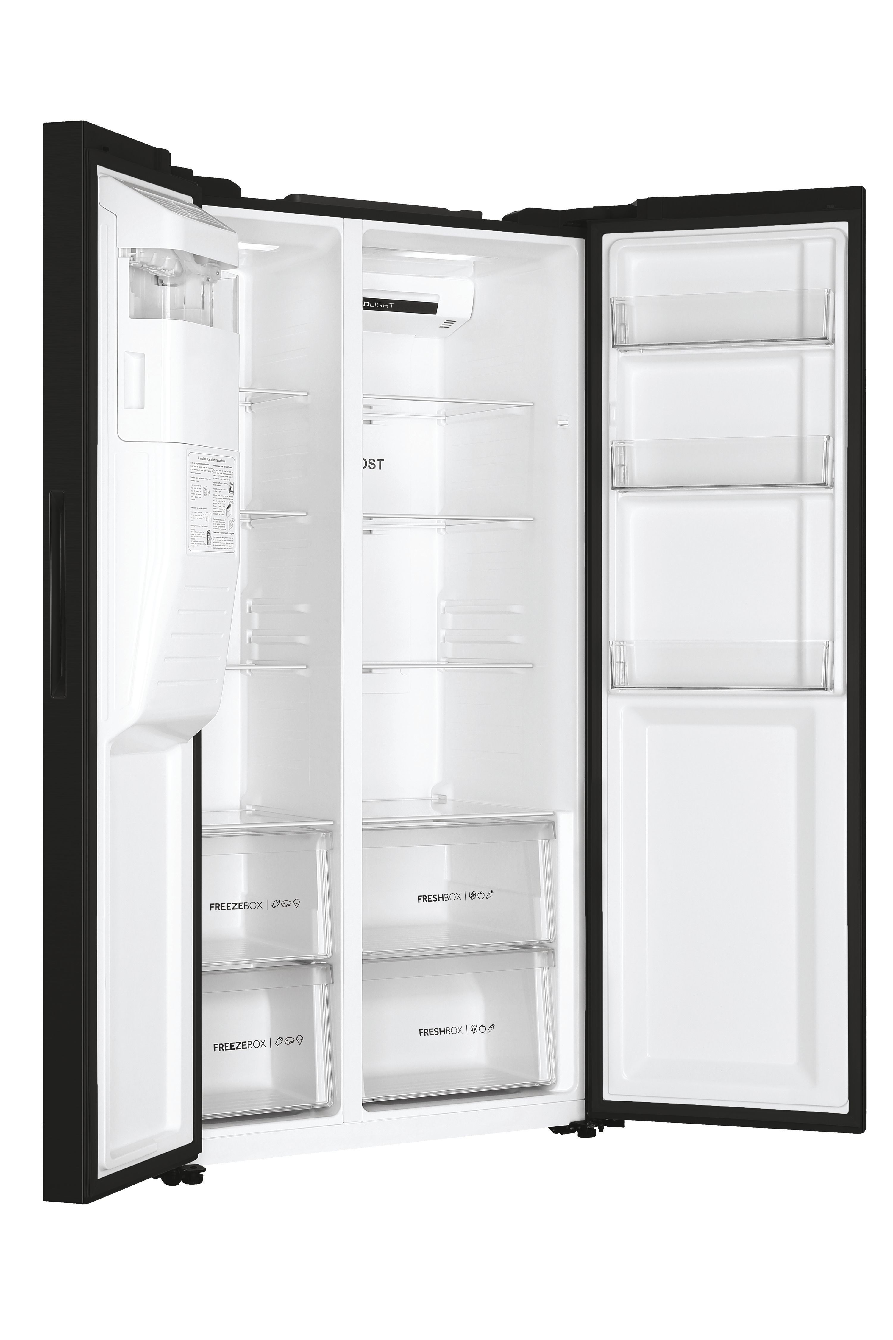 Haier HSOBPIF9183 Size-by-Side Fridge Freezer thumbnail image