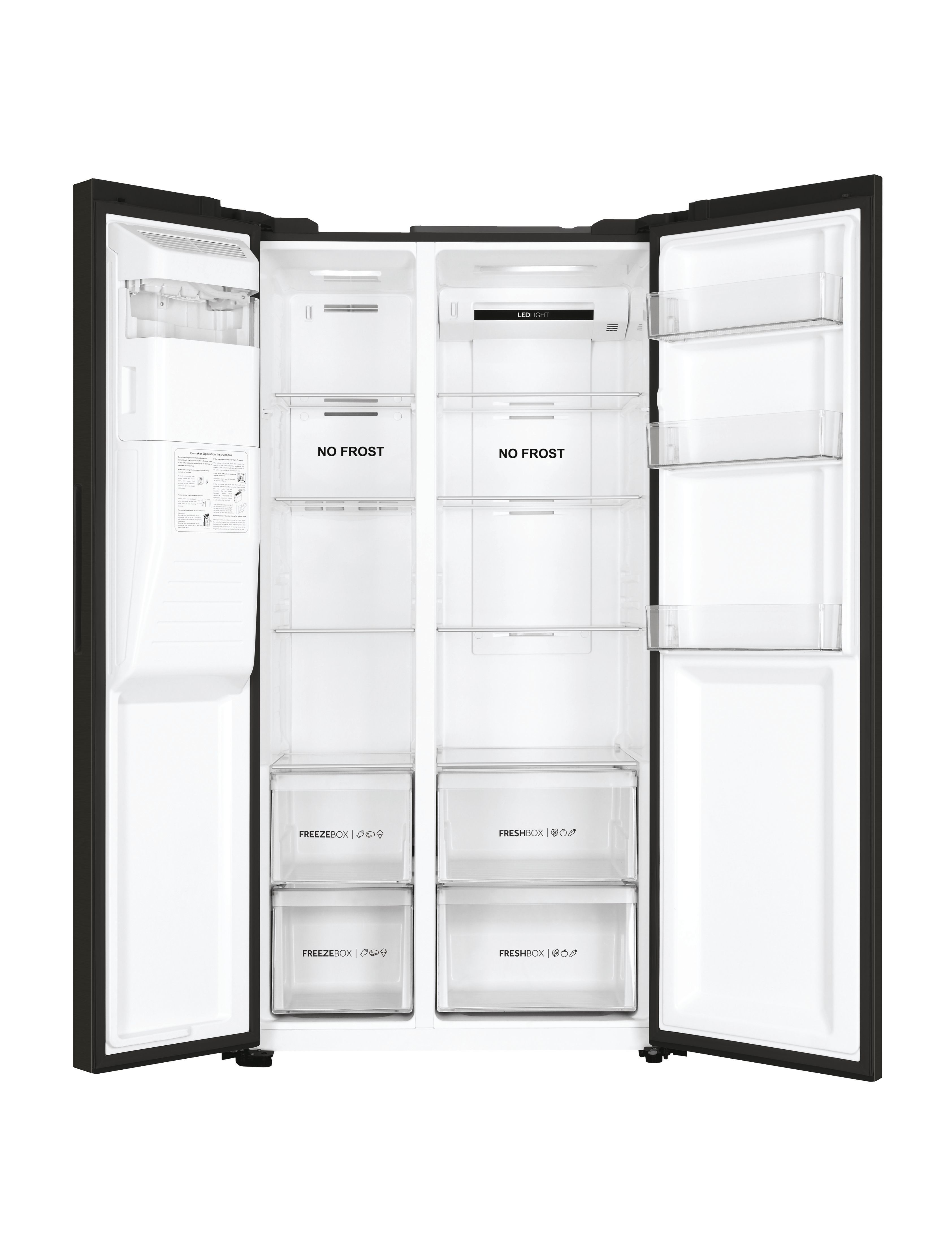 Haier HSOBPIF9183 Size-by-Side Fridge Freezer thumbnail image