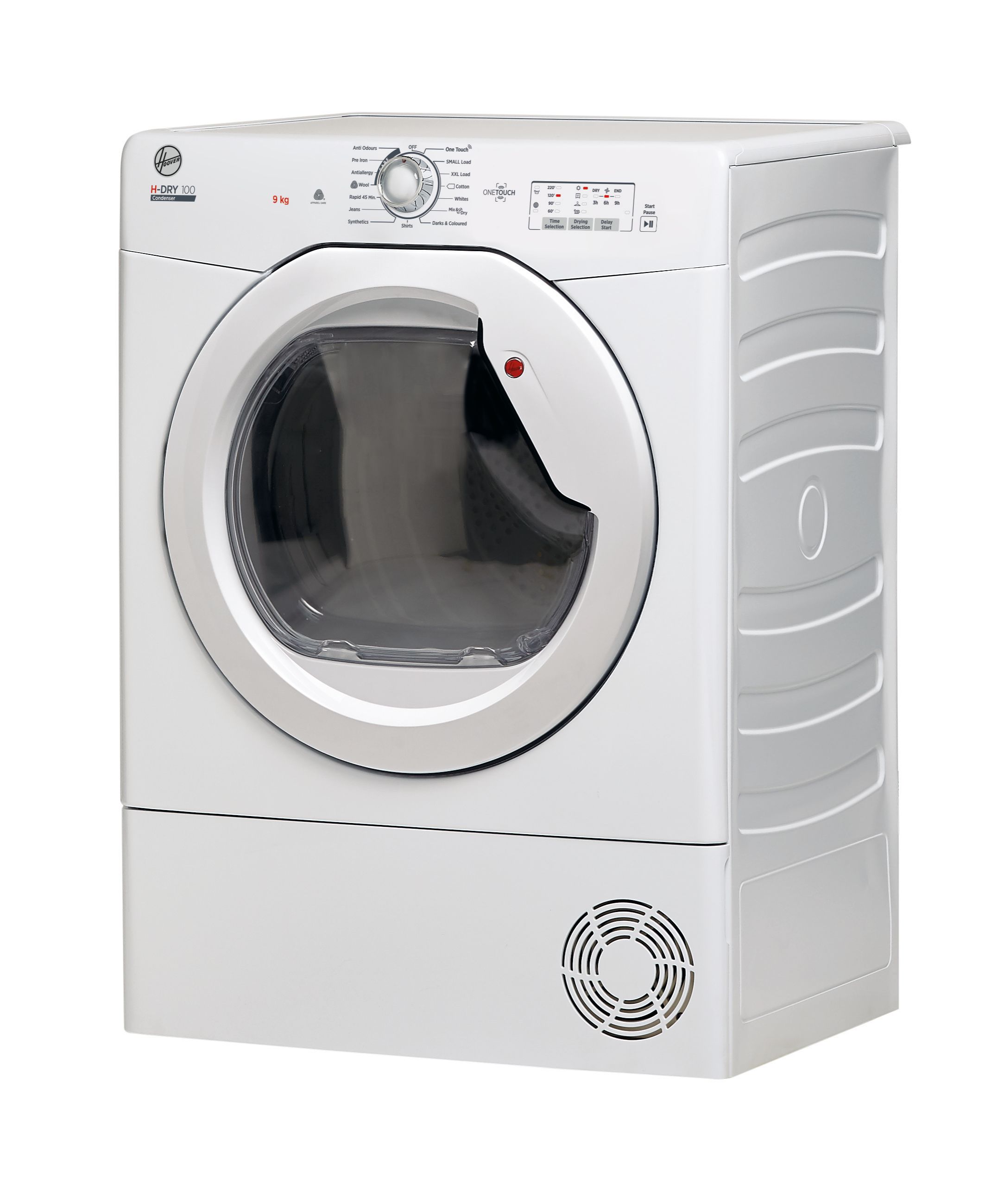 Hoover HLEC9LG 9KG Condenser Tumble Dryer - White thumbnail image