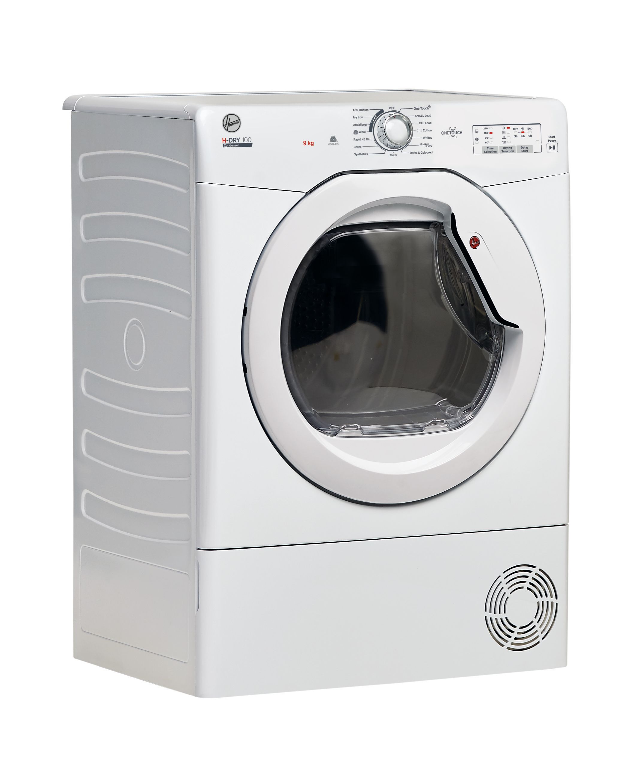 Hoover HLEC9LG 9KG Condenser Tumble Dryer - White thumbnail image