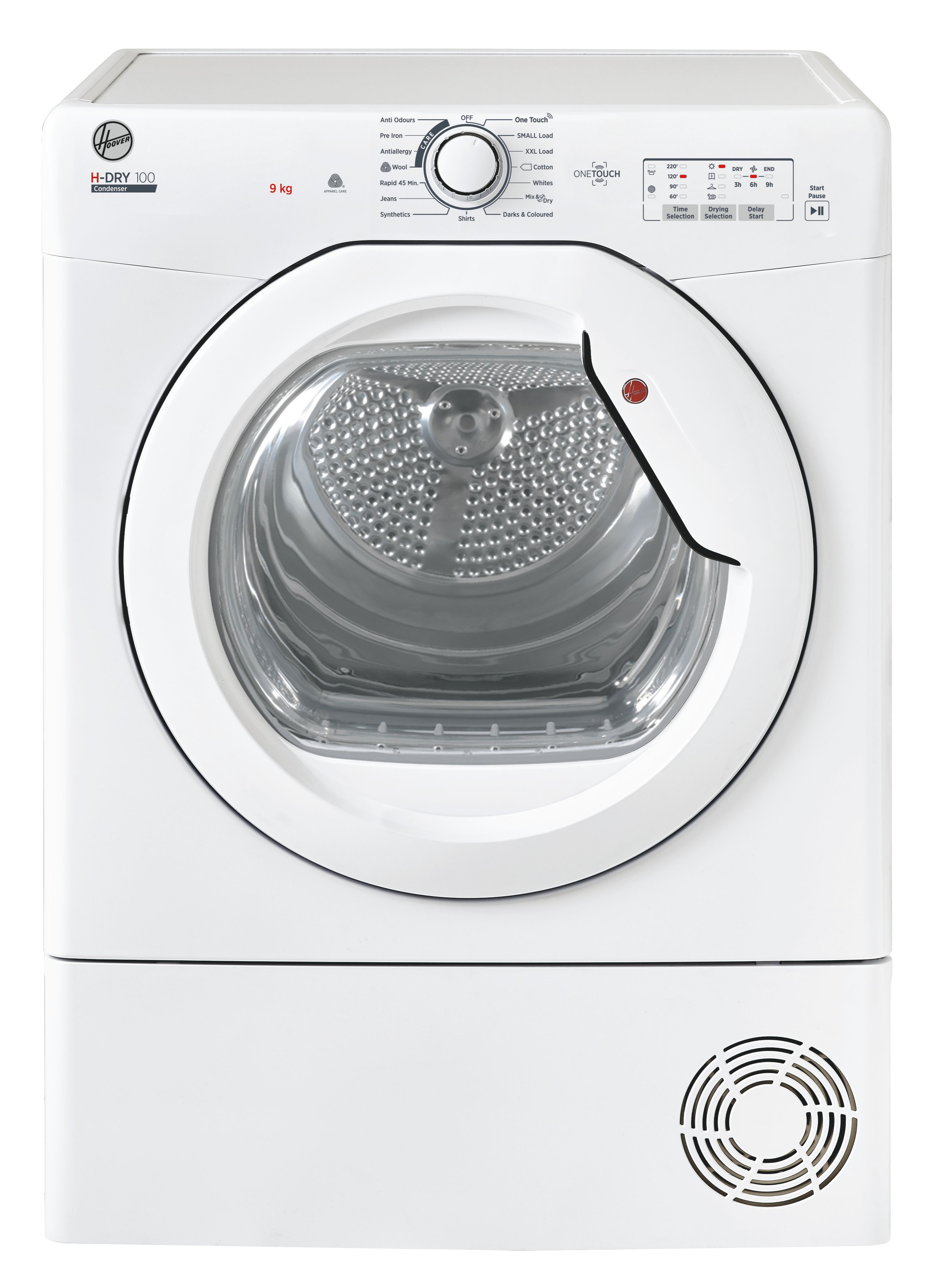 Hoover HLEC9LG 9KG Condenser Tumble Dryer - White thumbnail image