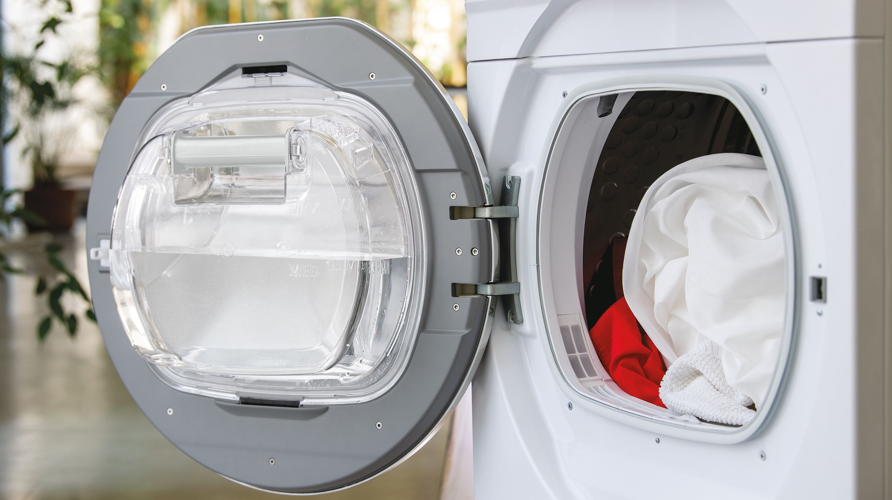 Hoover HLEH8A2TE 8kg Heat Pump Tumble Dryer - White thumbnail image