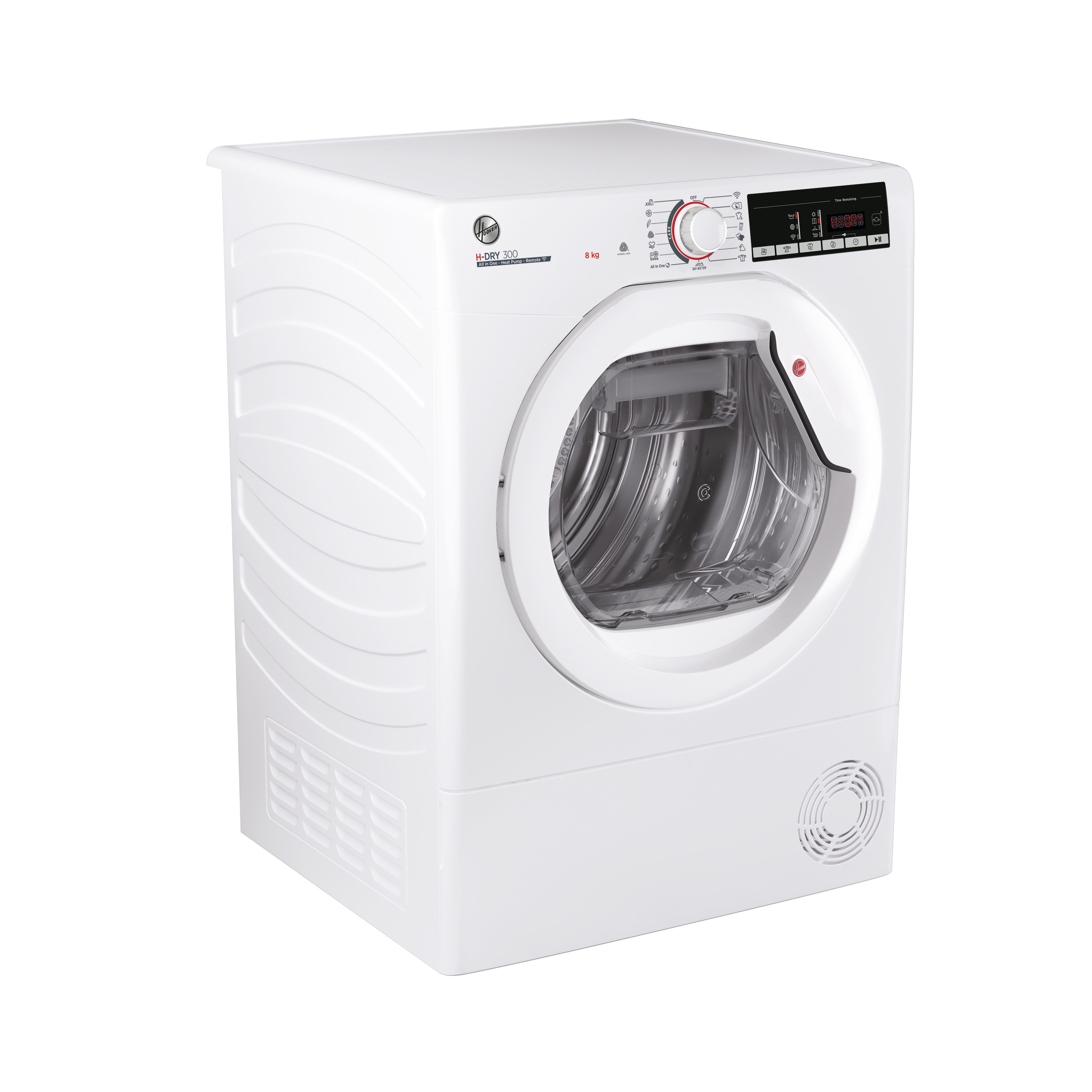 Hoover HLEH8A2TE 8kg Heat Pump Tumble Dryer - White thumbnail image