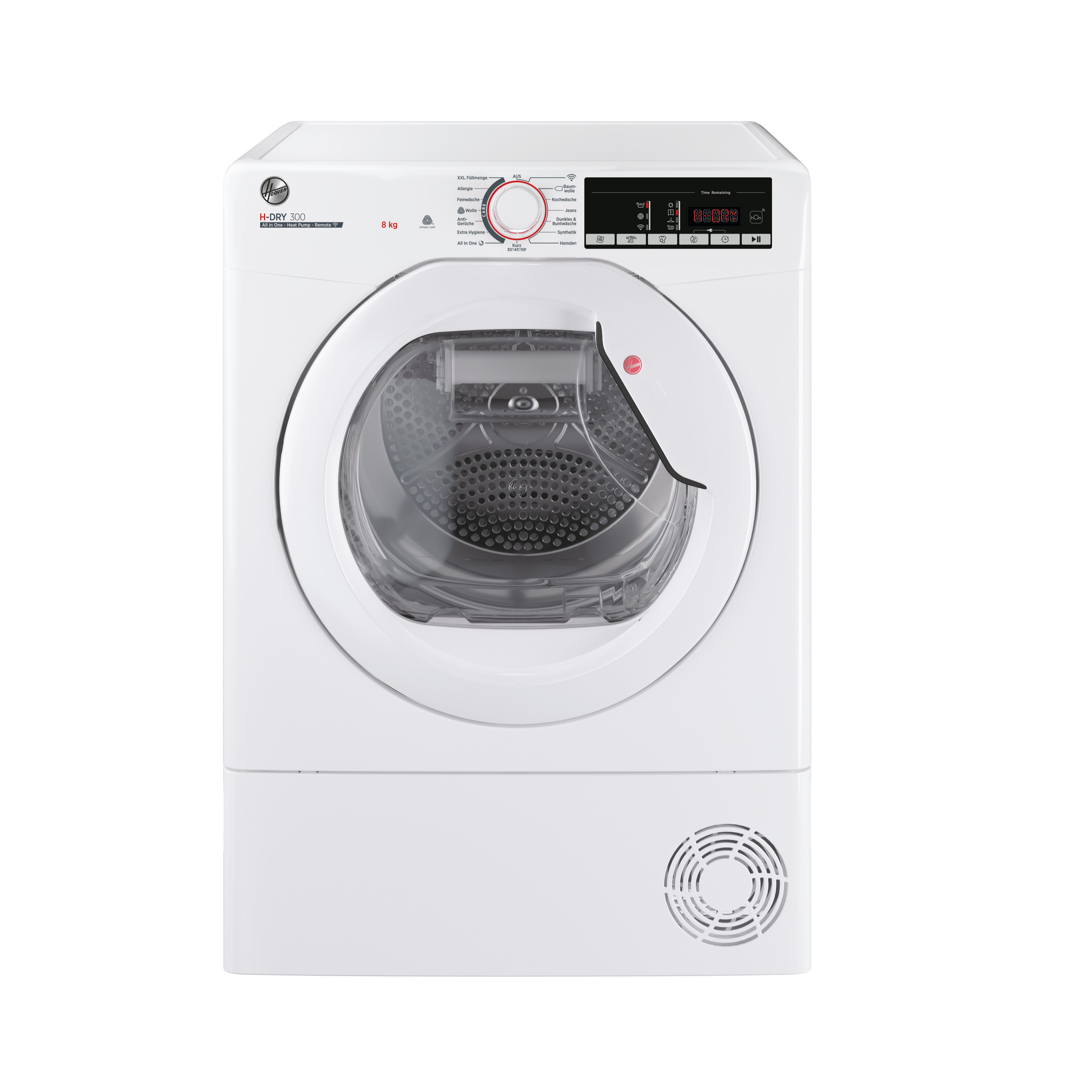 Hoover HLEH8A2TE 8kg Heat Pump Tumble Dryer - White thumbnail image