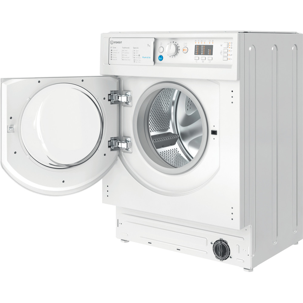 Indesit BIWMIL71252UKN 7kg 1200 Spin Integrated Washing Machine thumbnail image