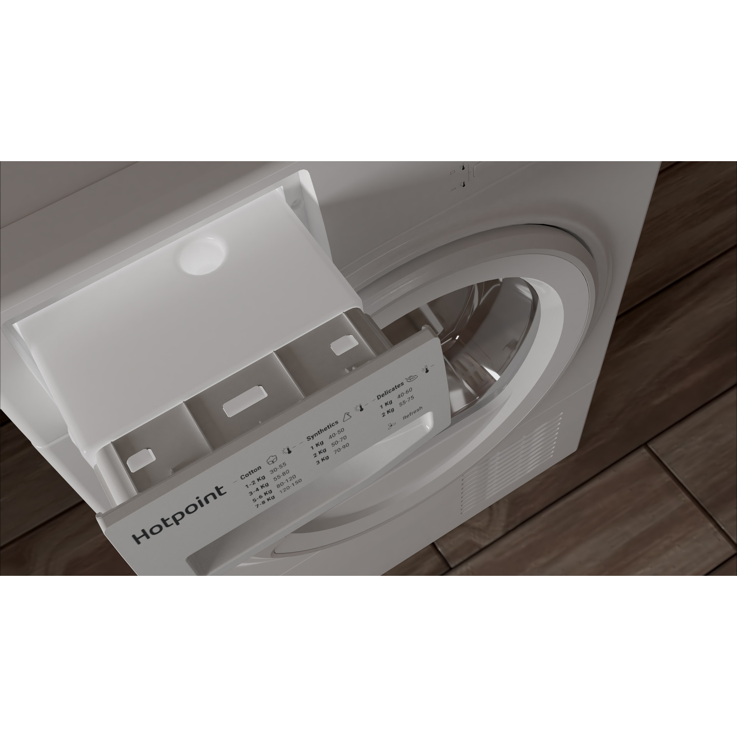 Hotpoint H2D81WEUK 8kg Condensor Tumble Dryer - White thumbnail image